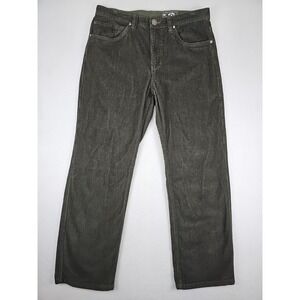 Billabong Corduroy Pants Men's 32x29 Black Skate Wear Grunge Y2K